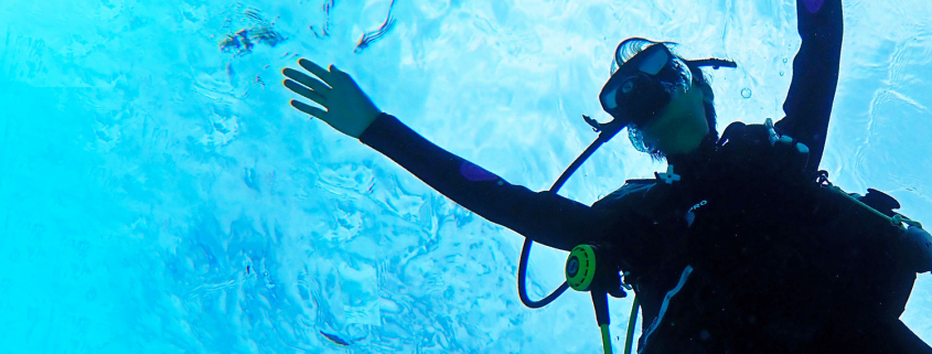 diver learning with Big Blue Dive Vanuatu